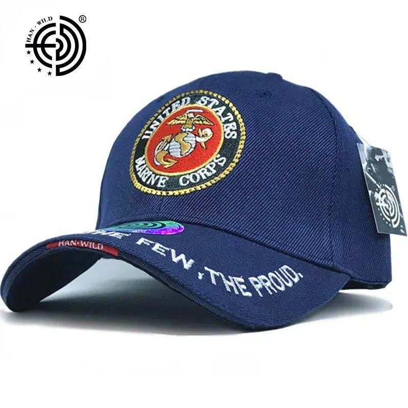 HAN WILD Brand американская армия Морпехи кепка s мужская Кепка Snapback тактические кепки