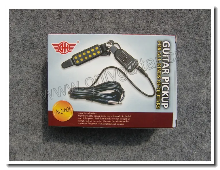 Easy Install 12 Hole Acoustic Classical Guitar Pickup Tone/Volumn