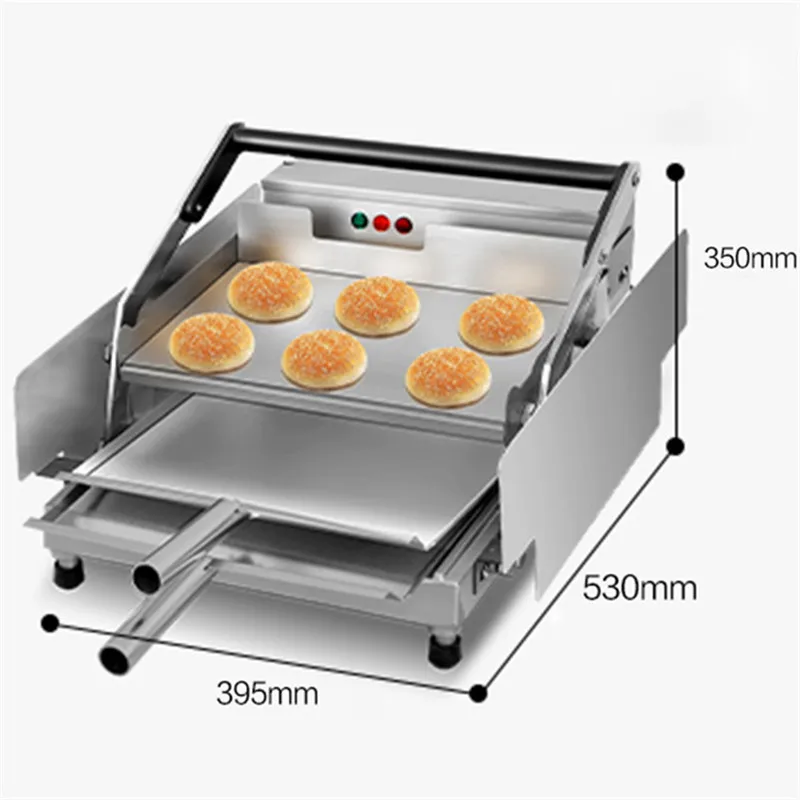 

Jamielin Electric Hamburger Making Machine McDonald's KFC Hamburger Heating Maker Bread baking machines