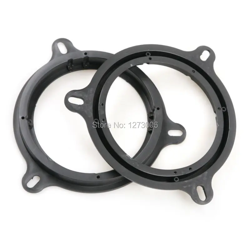 

Universal 2Pcs Black Mount Plates Adapters Brackets Ring For Car Speaker Adapter Plates Car-styling Auto Accessories Hot Sale