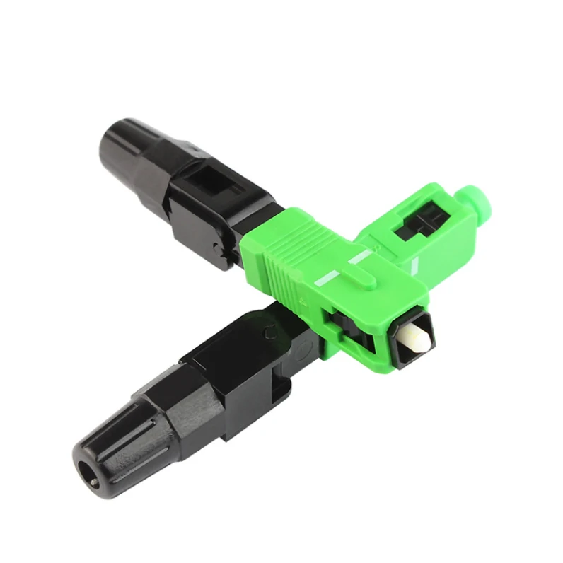 

DEBAOFU 100 unids/caja FTTH embedded SC/APC fast connector leather line fast connector manufacturer sells