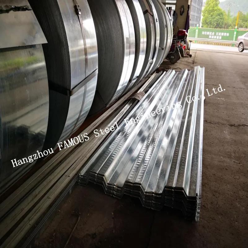 1,2 мм Калибр оцинкованная стальная опалубка на дно бетонной плиты (Bond-dek пол или Comflor 80, 60, 210 эквивалент)