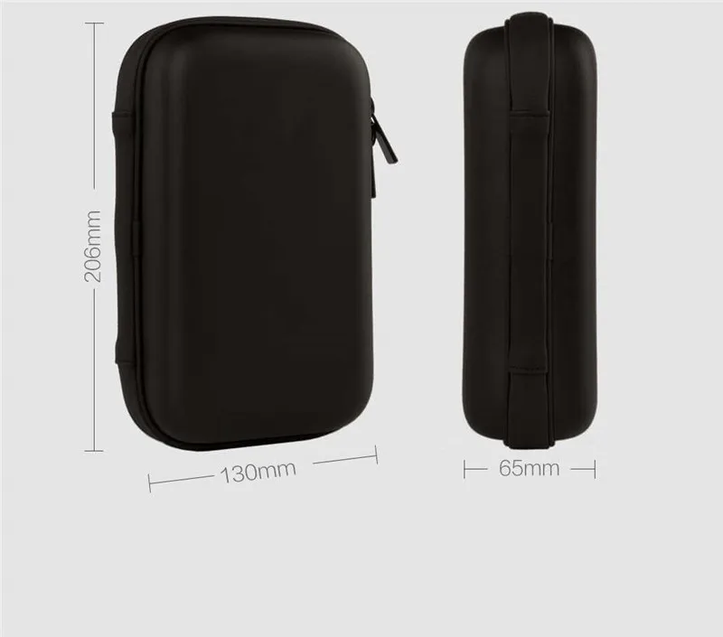 Xiaomi HX Multifunctional Digital storage boxEarphone storage Case For Headphone Accessories Earbuds memory Card USB Cable Bag (6)