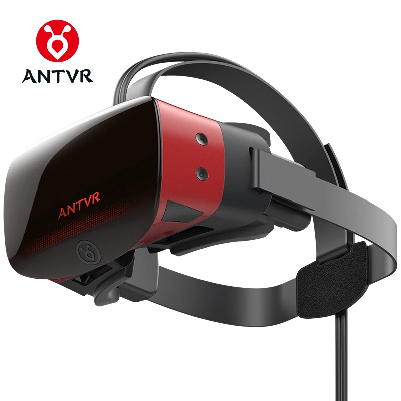 ANTVR 2C Виртуальная реальность PC гарнитура 3d vr очки 5," двойной OLED экран 2K VR шлем с X-box совместим с паровой платформой