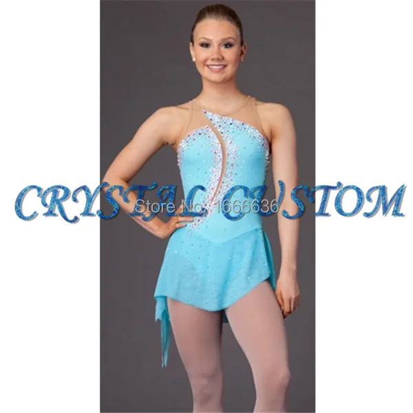 New Style Figure Ice Skating Dresses With Spandex New Brand Vogue