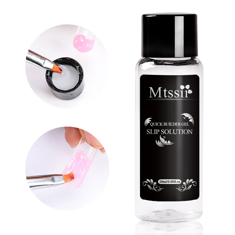 

Poly Extention Gel Slip Solution Gel Slip Solution for Acrylic Builder Gel Extension Manicure Glides For a Manicure 20ml 1 PC