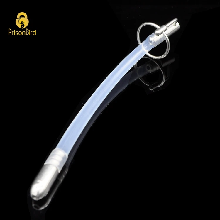 

Male Stainless Steel Urethra Catheter with 2 size Cock ring,Penis Urinary Plug,Sex Toy,Adult Game,Urethra Stimulate Dilator A036