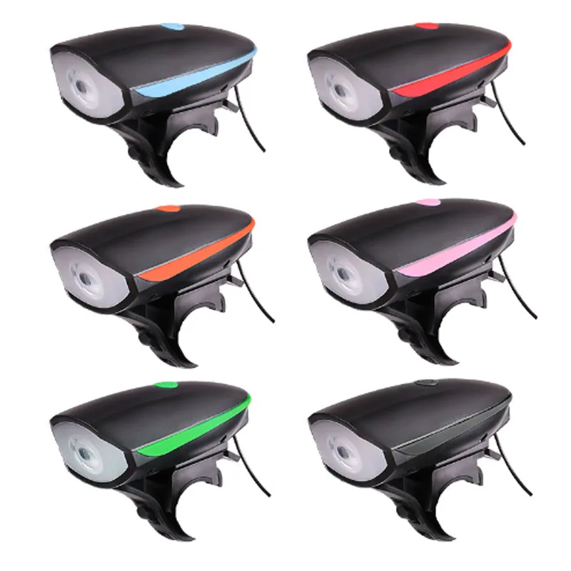 Excellent Bicycle Light USB Charging 240 lumen IPX4 Electric Horn Bicycle Night Riding Warning Horn Light Bike Head-light Bike Accessory 5 Excellent Bicycle Light USB Charging 240 lumen IPX4 Electric Horn Bicycle Night Riding Warning Horn Light Bike Head-light Bike Accessory 5