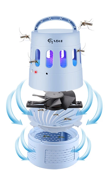  USB Kitchen bedroom living room use sleep Electric Fly Bug Zapper Mosquito Insect Killer LED Light  - 32878265228
