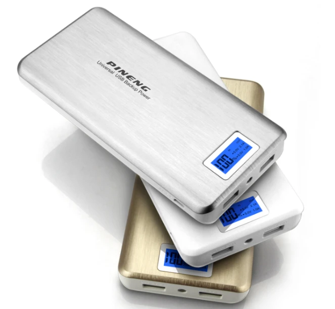 Original Pineng 20000mAh Capacity Power Bank PN 999 Portable External