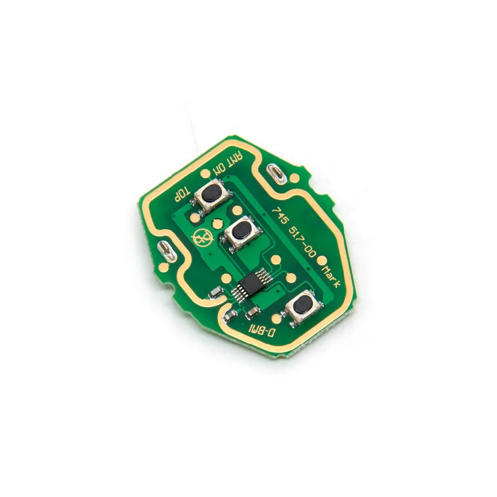 10pcs/lot Keyless Entry EWS Remote Control Circuit Board 3 Button 315MHZ/433 for BMW E46 keyless entry remote control