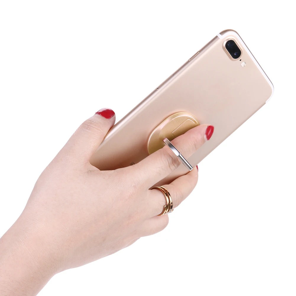 360 Degree Stand Luxury Metal Finger Ring Mobile Phone Smartphone Stand Holder For iPhone Samsung Huawei Xiaomi Phone Bracket