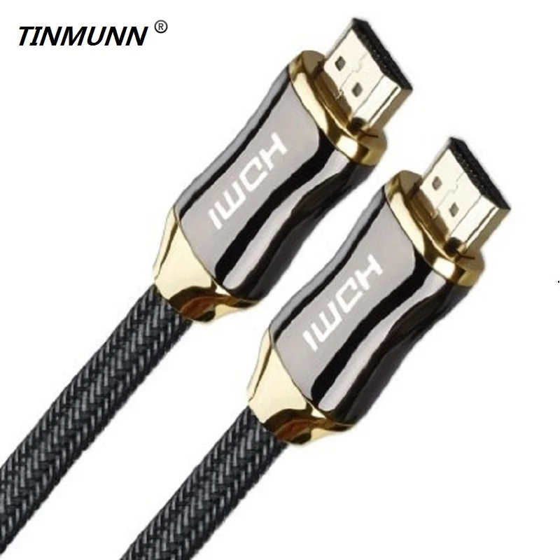 TINMUNN R модель HDMI кабель Male-Male 1080P позолоченный кабель 1,4 в 0,5 м 1M1. 5 м 2 м 3 м 5 м 10 м для HD lcd HDTV сплиттер коммутатор