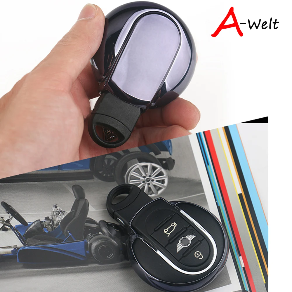 1 шт. с высоким уровнем qualityTPU зеркальная полировка ключ защиты чехол для ключа Чехлы для BMW Mini Cooper F56 F55 F54 F60 аксессуар для автомобиля-Стайлинг