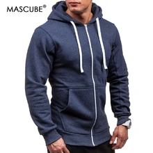 MASCUBE мужские комплекты осенний кардиган флисовые толстовки с длинным рукавом на молнии мужская толстовка с капюшоном размера плюс пальто размера плюс