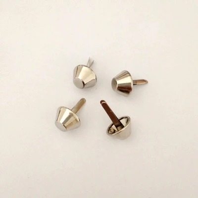 C5 15mm 50PCS 50 шт 4 цвета Brads для скрапбукинга DIY аксессуары фотоальбом рамки украшения-брадсы ручной работы украшения для скрапбукинга - Цвет: C5 15mm 50PCS