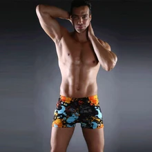 В последнее время свежий принт международный размер Мужская пляжная одежда багажник эластичная лента регулируемые Галстуки европейские сексуальные мужские плавки L. XL. XXL. XXXL