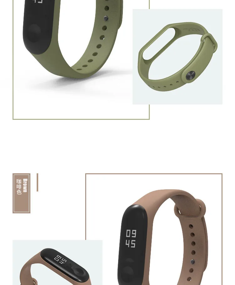 Силиконовый браслет mi Band 3, ремешок mi band 3, цветной ремешок, браслет, сменный смарт-браслет для Xiaomi mi, ремешок 3, аксессуары
