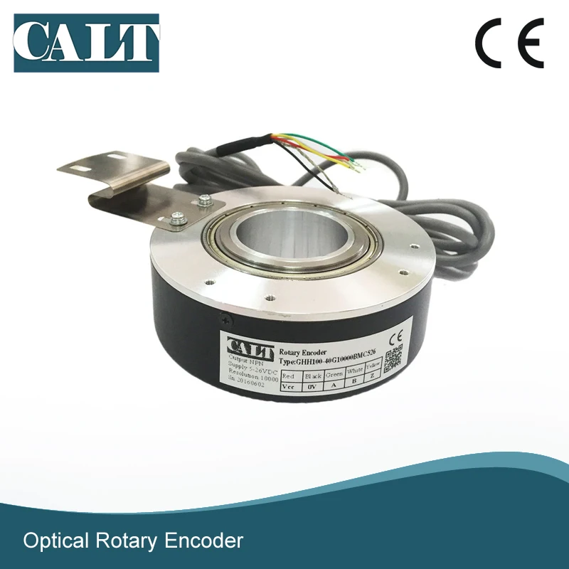 

High Resolution 10000 Pulse NPN Output Hollow Shaft Rotary Encoder GHH100-40G10000BMC526