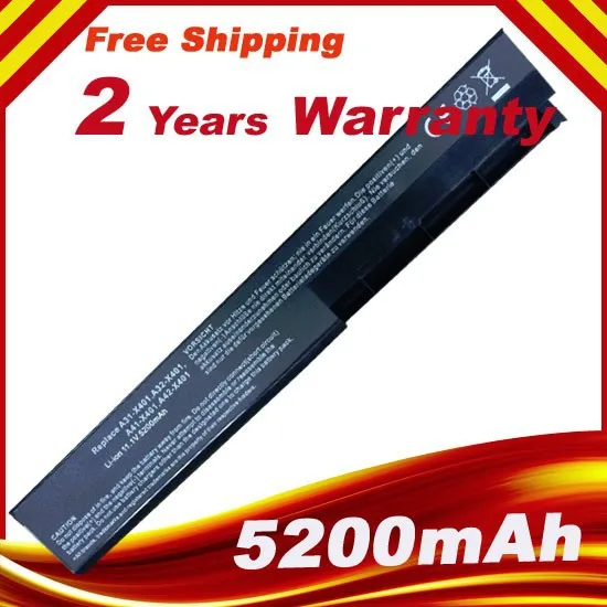 A32 X401 Laptop Battery For ASUS X301 X301A X401 X401A X501A A31 X401