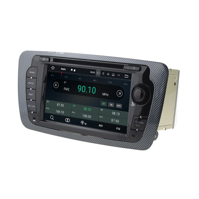 Discount 2 Din Auto Radio Android 9.0 For Seat Ibiza 2009 2010 2011 2012 2013 CANBUS Car Multimedia Video DVD Player GPS Navigation USB 5