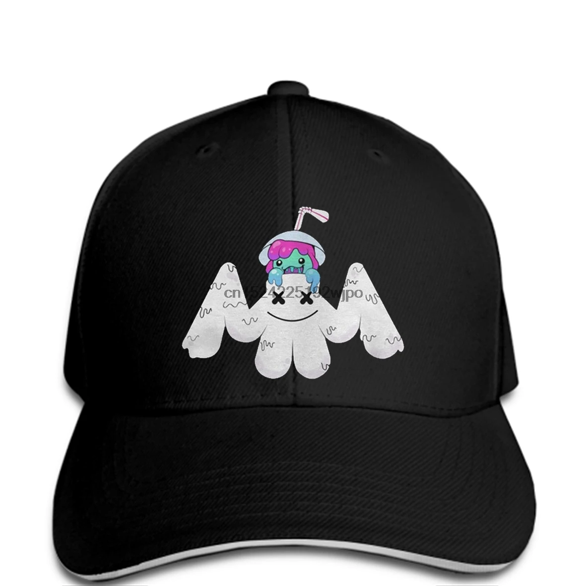 

Baseball cap 2018 Fashion men cap bioshick Marshmello x Slushii cap