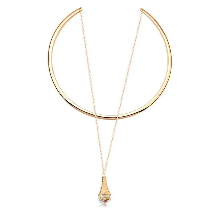 Swarovski Choker Necklace - Jn18*