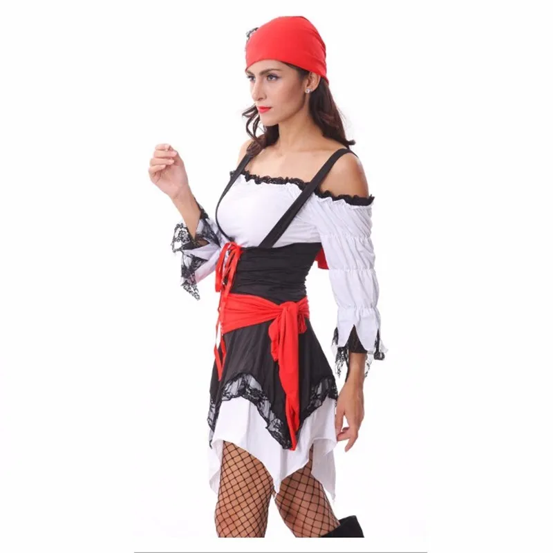 Fantasia De Pirata Sexy Feminina, Traje De Festa Do Caribe Espanhol,  Chapéu, Adulto, Cosplay, Halloween, Roupas - Fantasias P/ Festas -  AliExpress