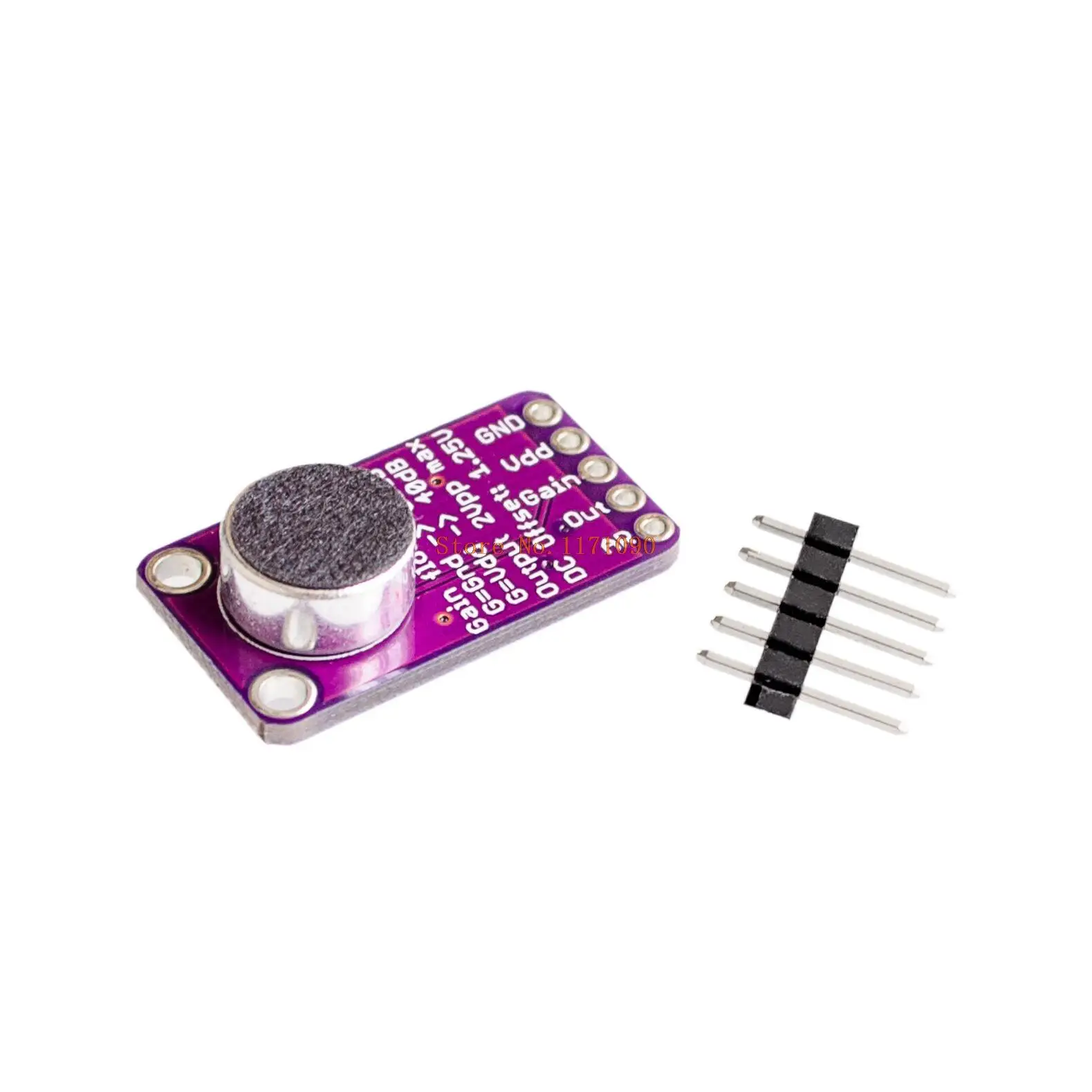 

MAX9814 module Electret Microphone Amplifier Stable Auto Gain Control for arduino