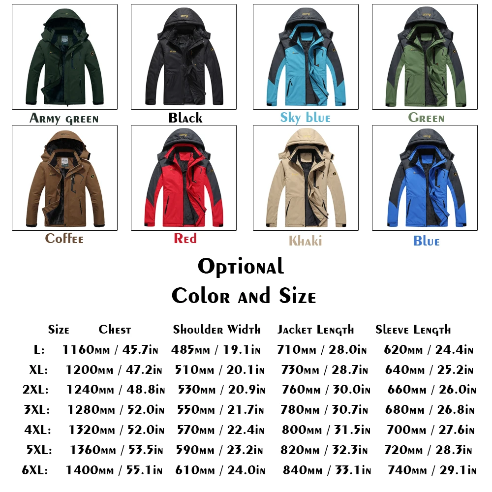 Мужская зимняя флисовая водонепроницаемая куртка большого размера, куртка для горных лыж, куртка для спорта на открытом воздухе, Походов, Кемпинга, походов, лыжного спорта