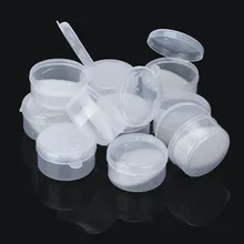 10 шт. коробка для рыболовных снастей дождевые черви красные черви приманка «Червь» водонепроницаемый мягкий пластиковый аксессуар для рыбалки фара, прозрачный вес# YL10