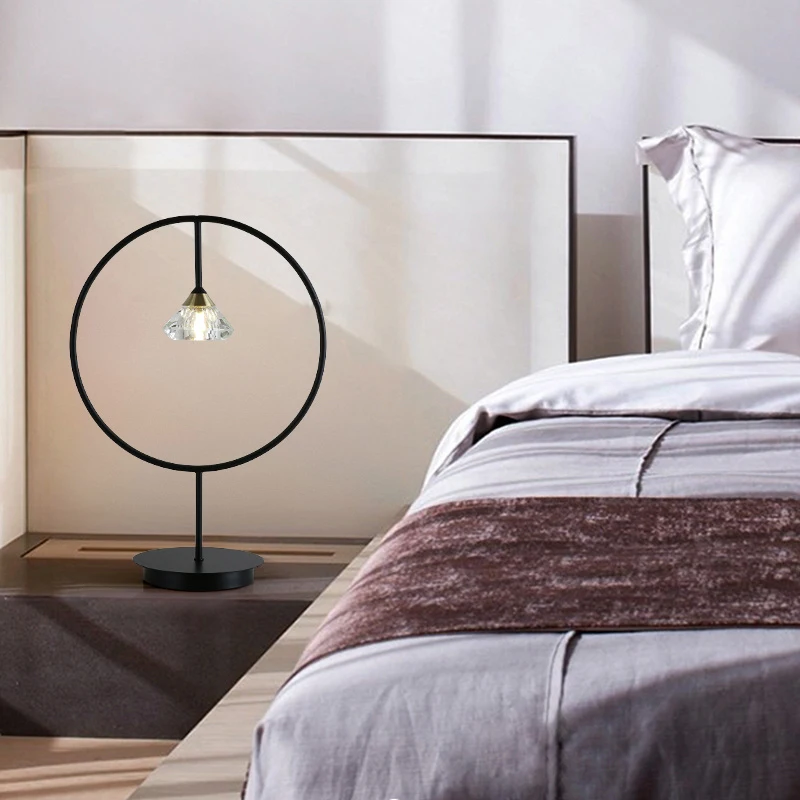 

Modern LED Bedside Lamp Luminaria De Mesa Dining Room Table Lamp Deco Maison Bedroom Lamp Reading Dining De Lamp for Office Loft