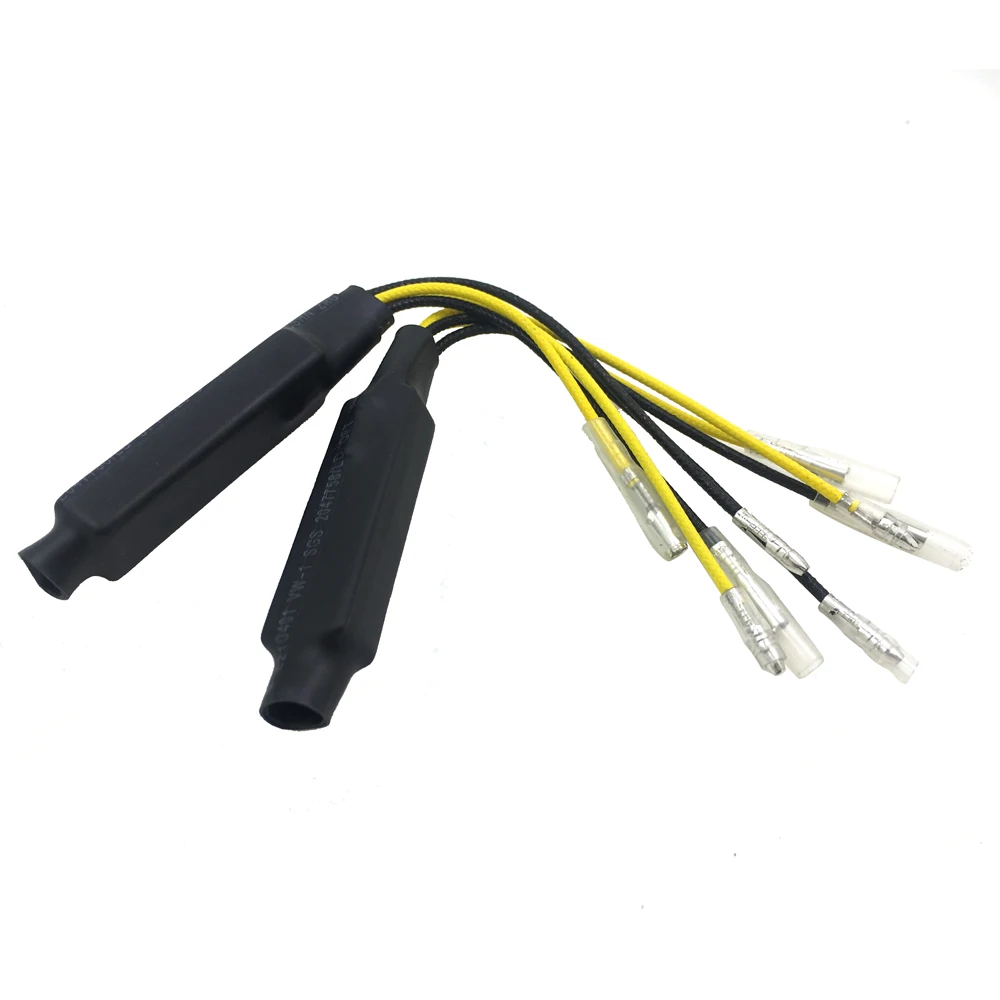 2pcs 12v Motorcycle LED Signal Turn Signal Decoder Single Resistance