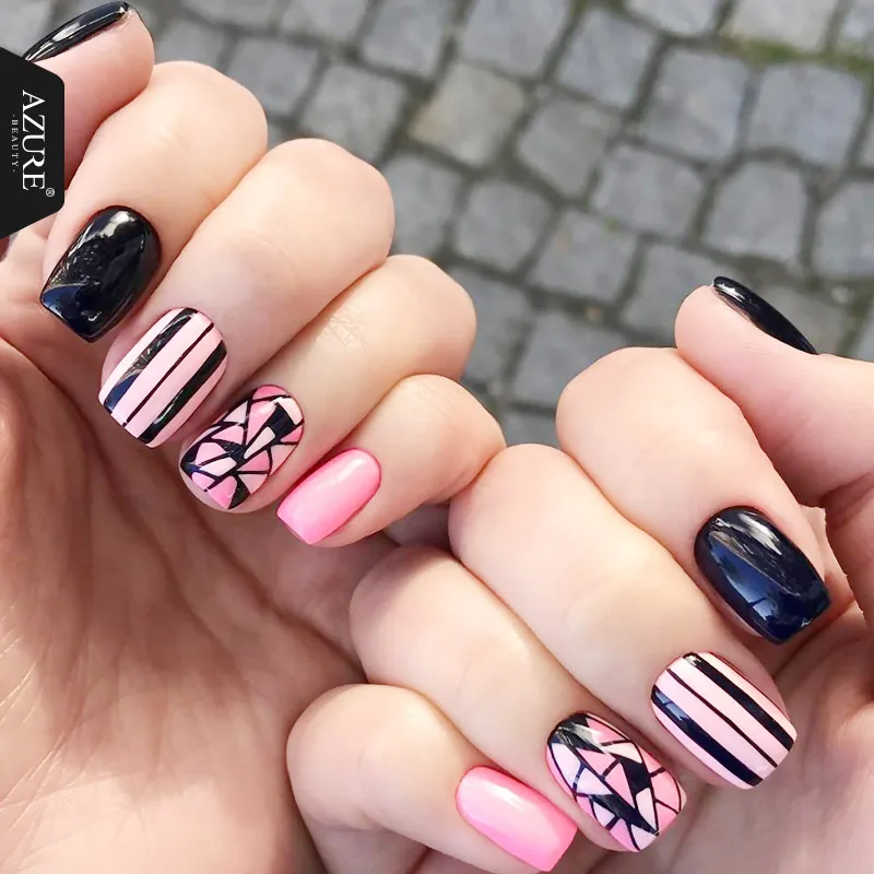 Гель лак Azure Beauty для ногтей 12 мл 4 шт./компл. 119 цветов УФ СВЕТОДИОДНЫЙ ногтей|Гель