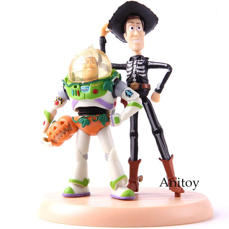 

TRICK-OR-TOYS Action Figure Toy Story A Prize Woody & Buzz Lightyear PVC Collectible Model Toy Gift