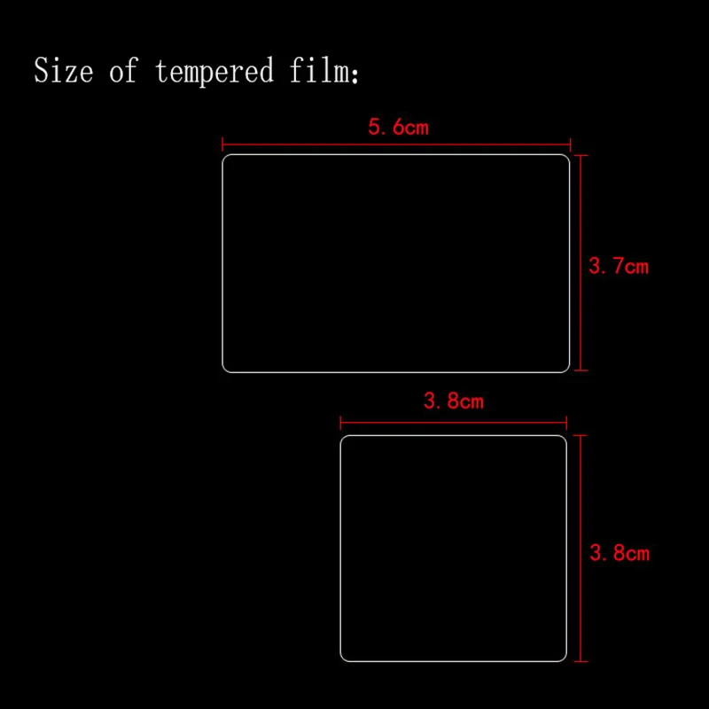 Защитная пленка для экрана из закаленного стекла и защитная пленка для объектива из закаленного стекла для GoPro Hero5 Black