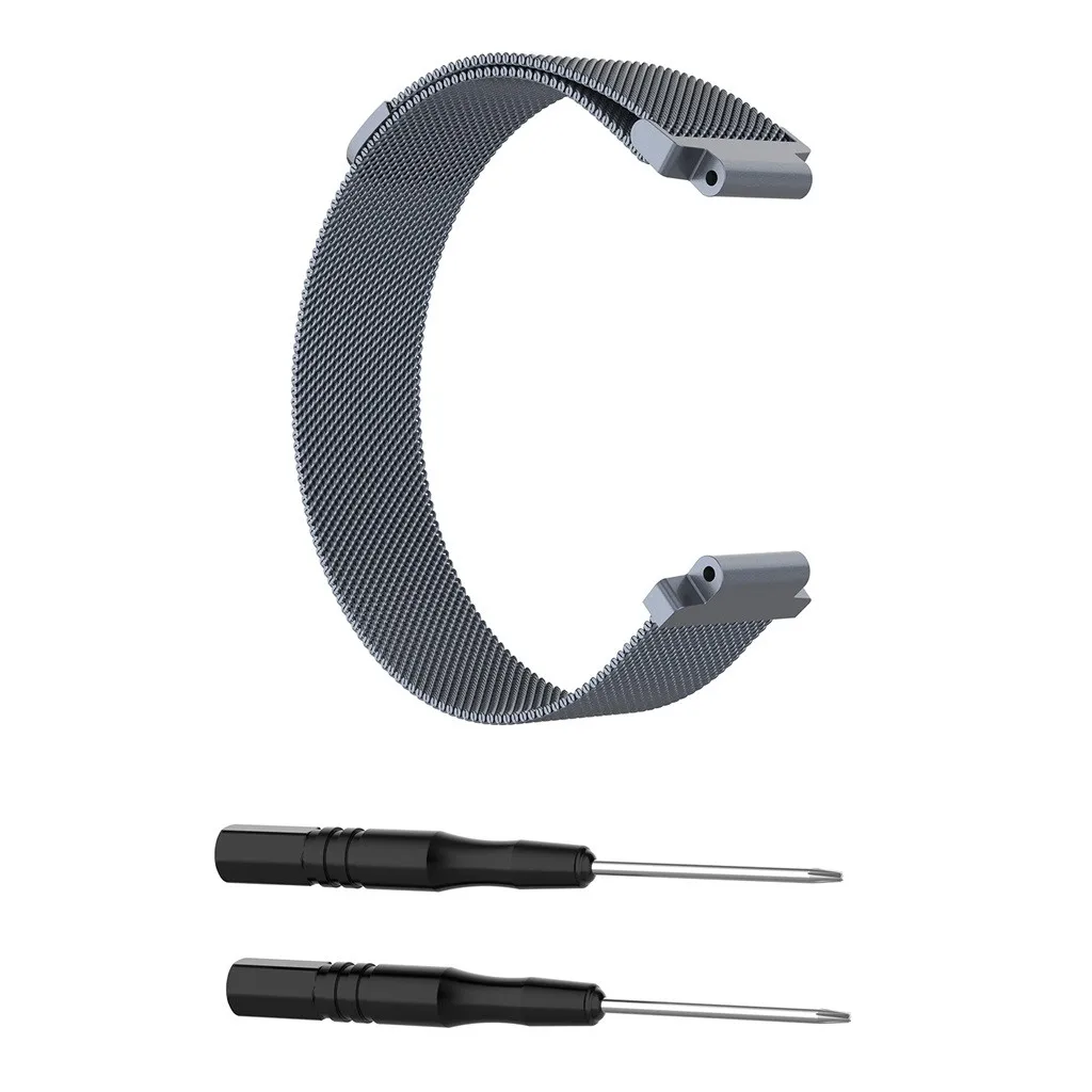 Ouhaobin Milanese loop pasek dla Garmin Forerunner 220 235 235 735 małe Milanese magnetyczny pasek do zegarka pasek Drop Shipping 410 2 -