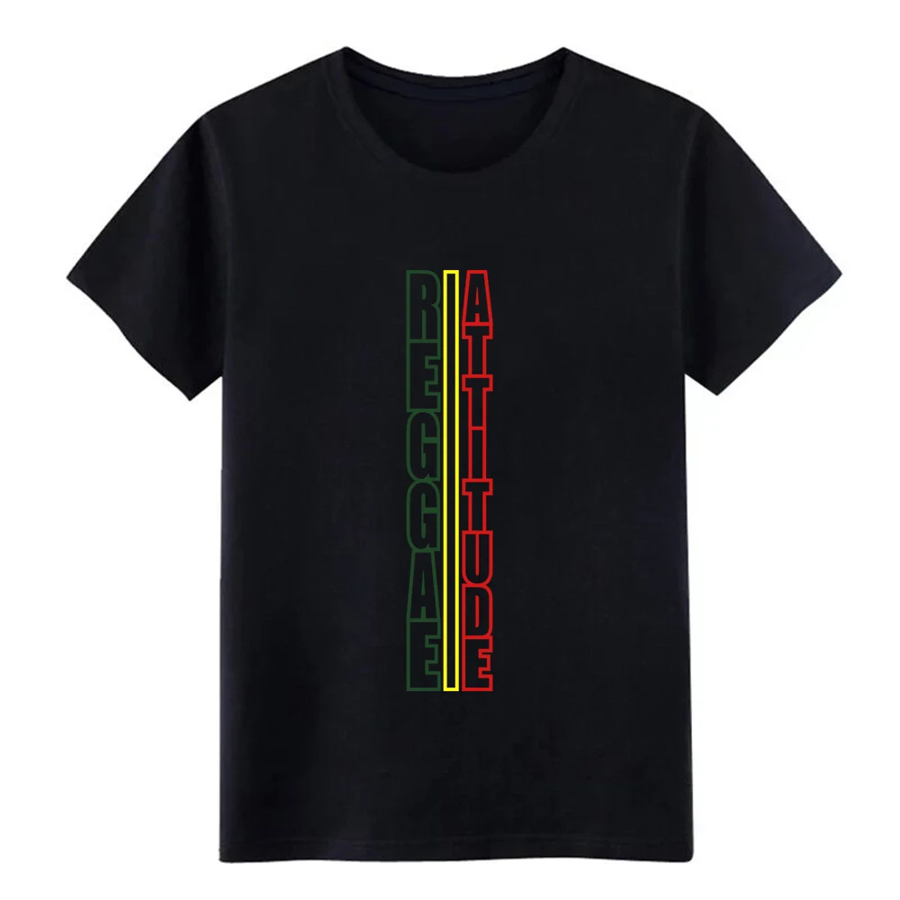 

reggae attitude t shirt men Design tee shirt size S-3xl homme Loose Building Spring Normal tshirt