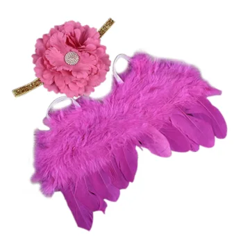 

2019 Born Cute Photography Wings Angle Props Accessoire Photographie Props baby Photography Costume New for baby shoot