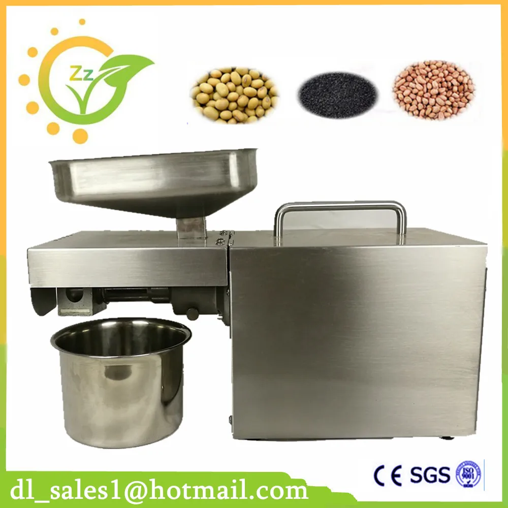 Automatic Home Oil press machine for sale Peanut sesame corn Nut Almond