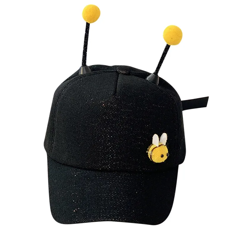 2019 New casquette Children Summer Polo Bee Cap Baseball Sun Pony Adjustable Hat Snapback Gorra Hombre F22 (2)
