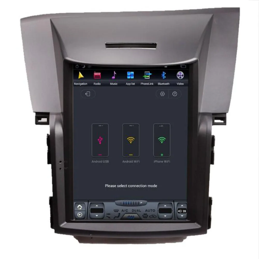 Perfect 10.4 inch Vertical Screen Tesla Style Android 9.0 7.1 Car DVD GPS Navigation Player for honda CRV C-R-V 2012 2013 2014 2015 2016 2