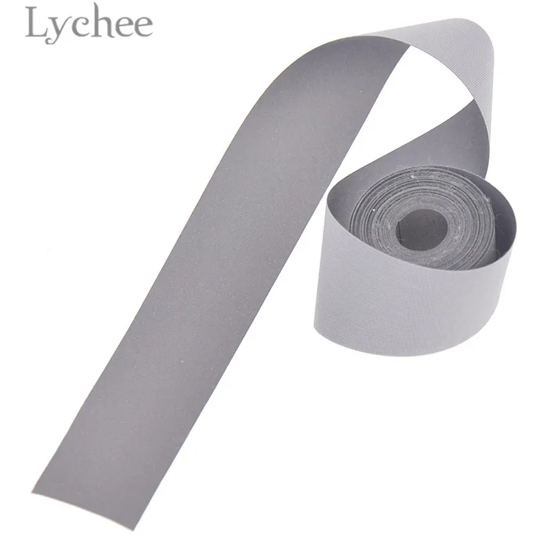 Lychee, светоотражающая лента 3M Ткань синтетическая швейная текстильная DIY материалы аксессуары для шитья для одежды