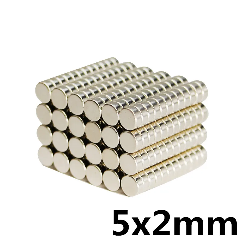 60pcs 15mm x 5mm x 5mm Strong Rare Earth Cuboid Permanent Neodymium Magnets 