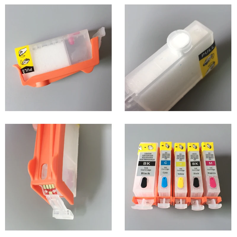Картридж с чернилами OYfame PGI425 CLI426 6 шт. картридж для принтера Canon PIXMA MG6140 MG8140|refillable
