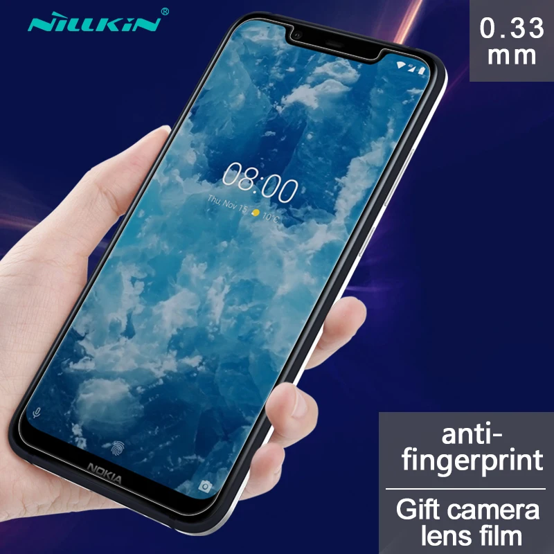 Закаленное стекло для Nokia 8,1X7 6,18 ''Nillkin Amazing H 0,33 мм Защитная пленка для Nokia X7 стекло