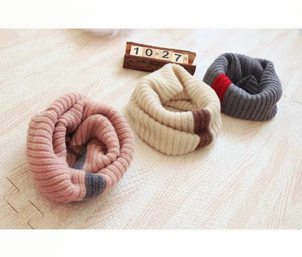 New Korean Version Of Baby Scarf Autumn And Winter Boys And Girls Baby Soft 11 Colors Matching Warm Wool  Wild  Scarf GCG74 (2)