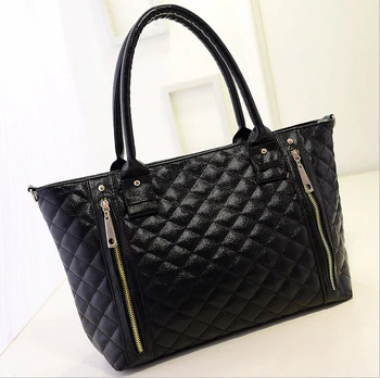 

stacy bag 010316 hot sale women handbag female fashion tote lady big PU leather bag