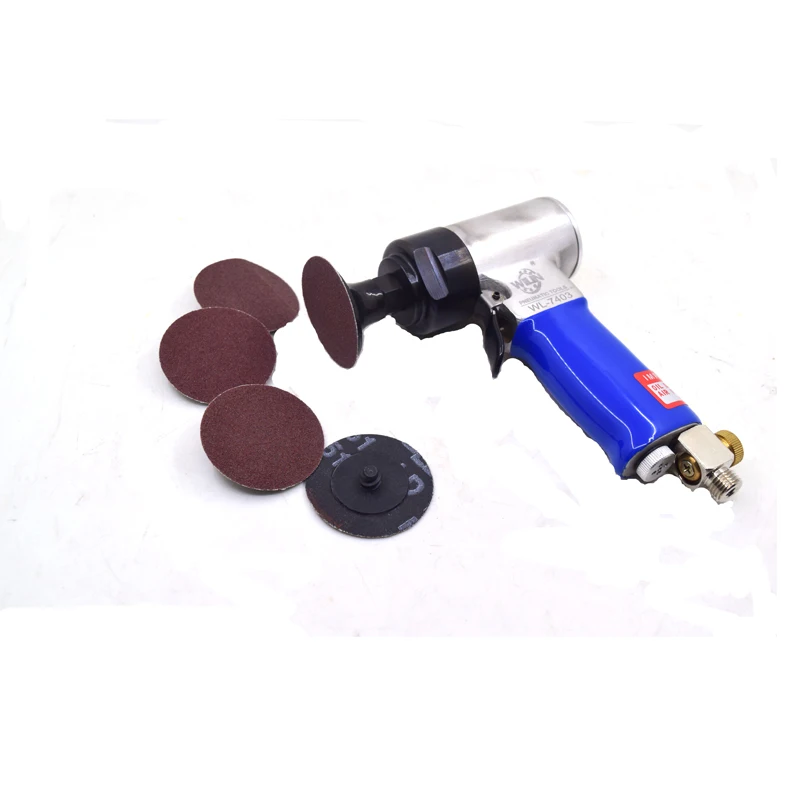 Portable Practica Pneumatic Products 2-inch Pneumatic Point Grinder Hand-held Polisher Auto Parts Sander Hand Tools Industrial 50mm Sandpaper Machine Portable Practica Pneumatic Products 2-inch Pneumatic Point Grinder Hand-held Polisher Auto Parts Sander Hand Tools Industrial 50mm Sandpaper Machine