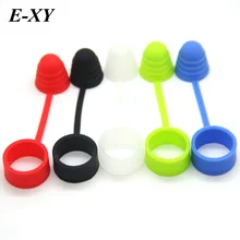 Silicone rubber Atomizer Dust Cap for Electronic Cigarette vaporizer mouthpiece drip tip cap fit RDA RBA